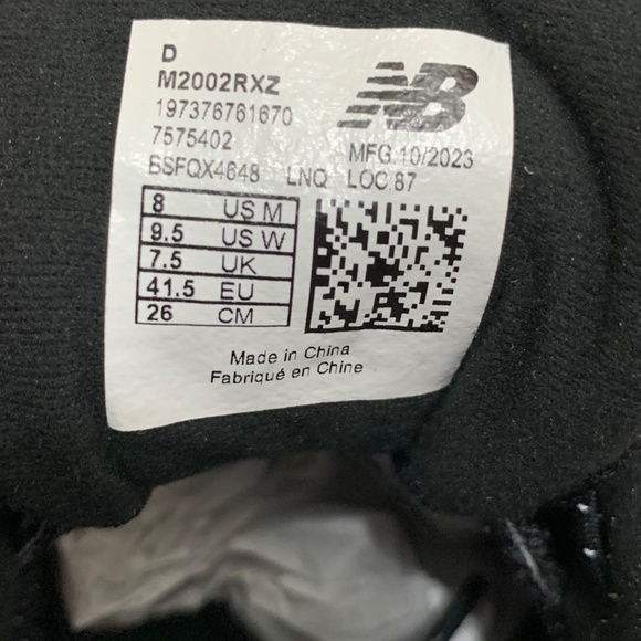 New Balance 2002R Gore-Tex JJJJound Charcoal Size 8 - Picture 9 of 12